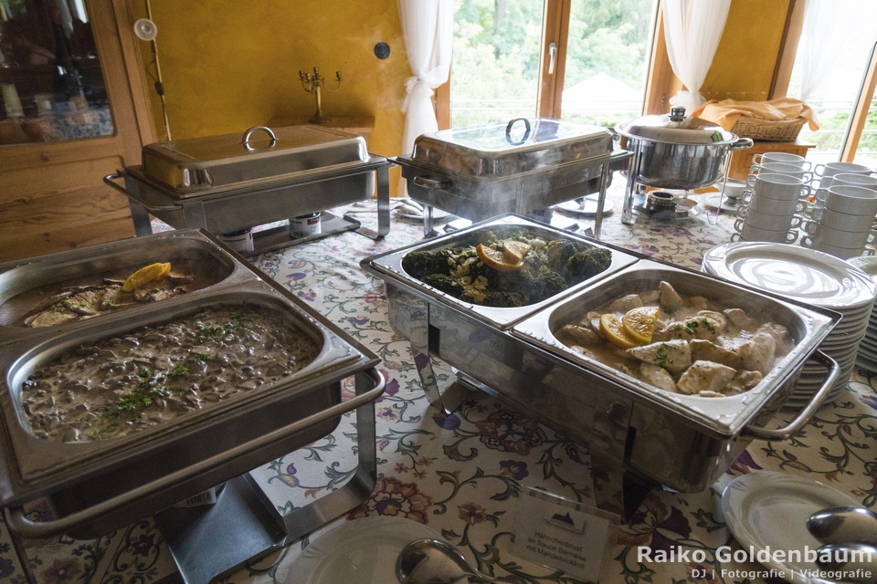 Hotel Seegarten Grünheide Hochzeit Buffet