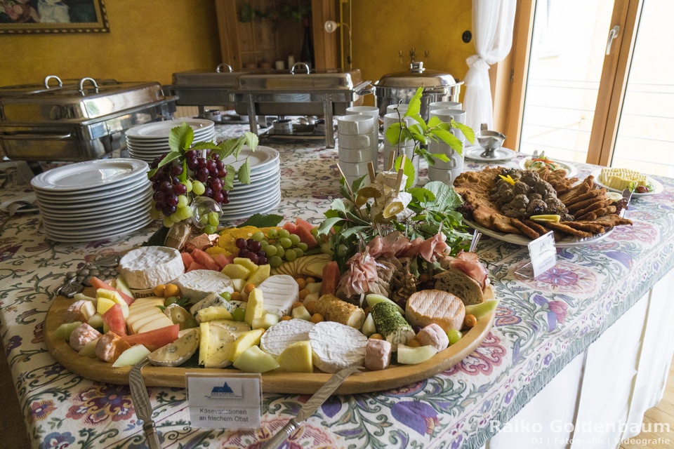 Hotel Seegarten Grünheide Hochzeit kalte Speisen