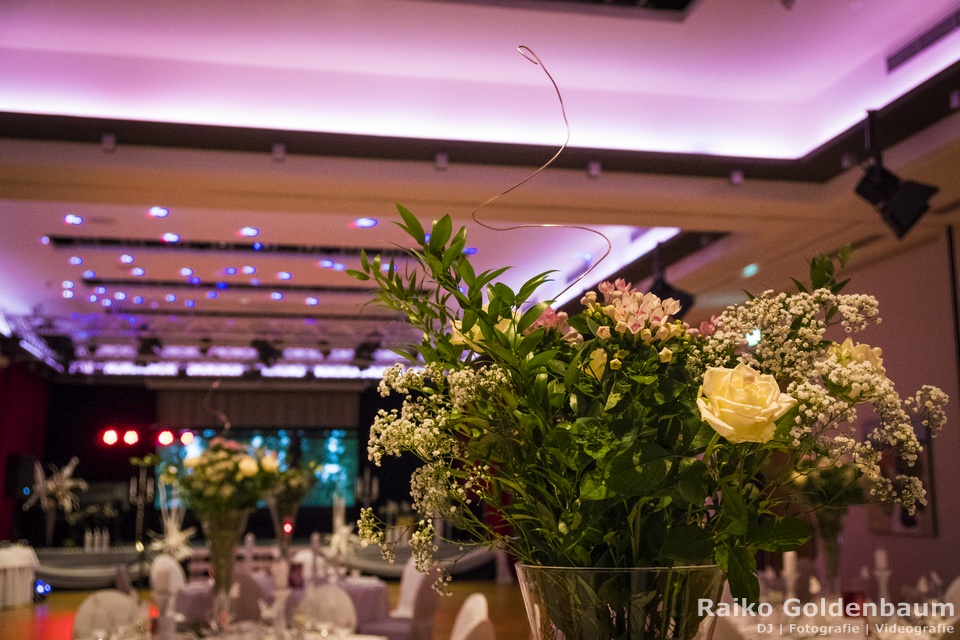 Arthotel Kiebitzberg Havelberg Hochzeit Blumendeko