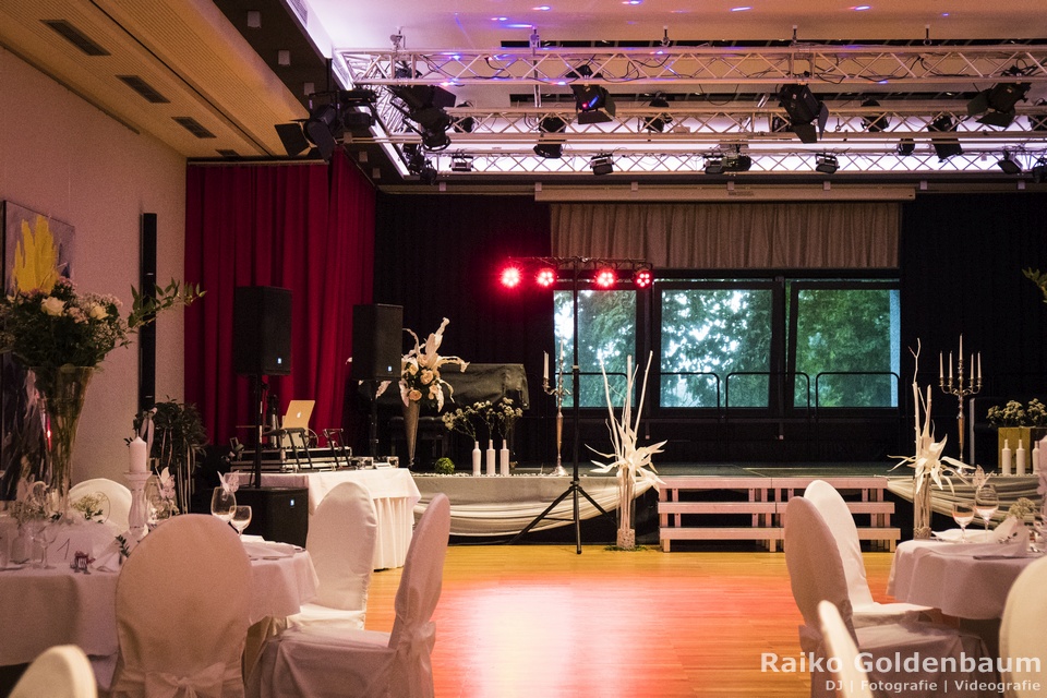 Arthotel Kiebitzberg Havelberg Hochzeit Bühne