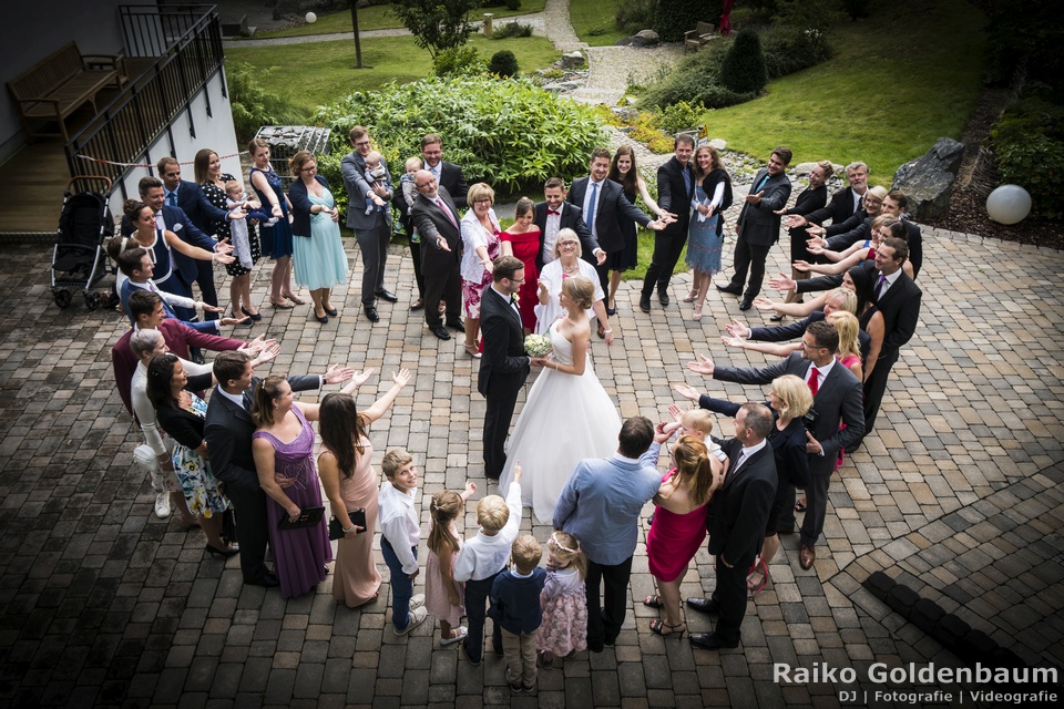 Arthotel Kiebitzberg Havelberg Hochzeit Gruppenfoto