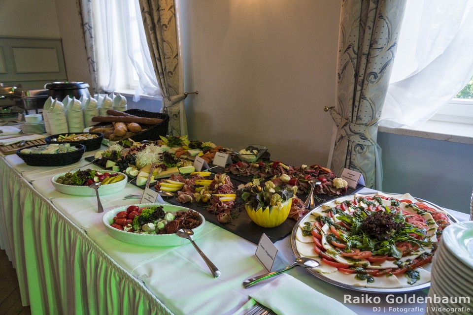 Schlosshotel Ballenstedt Großer Gasthof Hochzeit Buffet