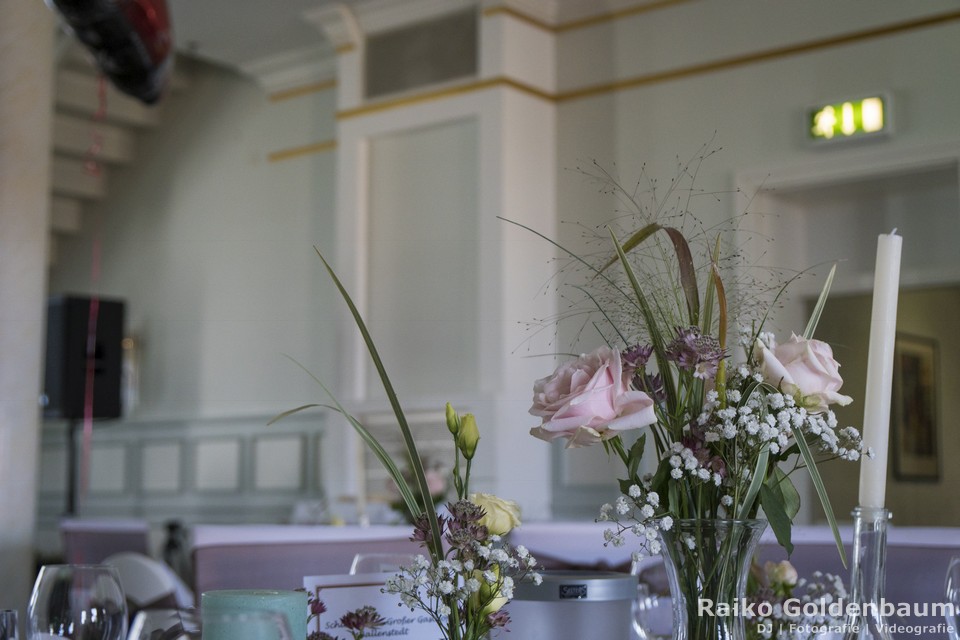 Schlosshotel Ballenstedt Großer Gasthof Hochzeit Tischdeko