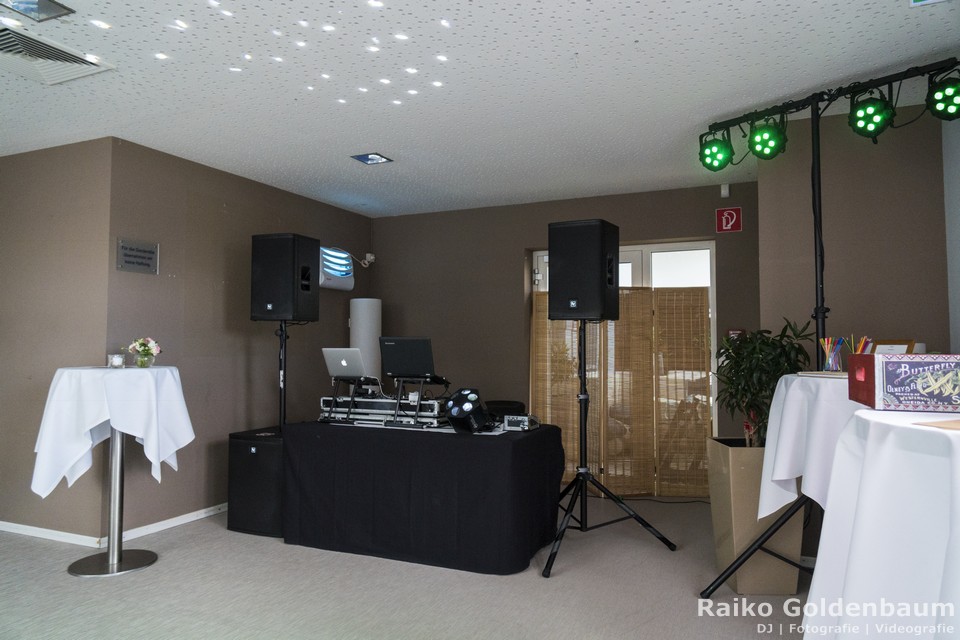 Aspria Hannover Maschsee Hochzeit DJ Technik