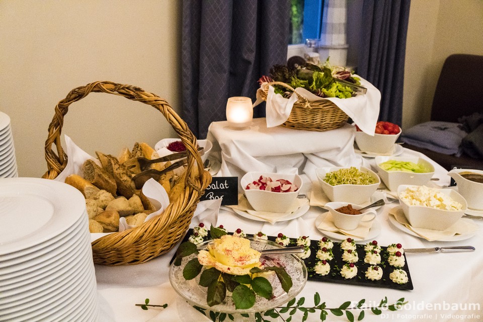 Café Wildau Hochzeit kaltes Buffet