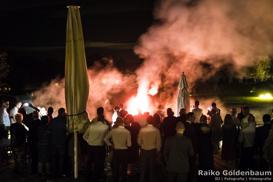 Spreewaldresort Seinerzeit Schlepzig Spreewald Hochzeit Feuerwerk