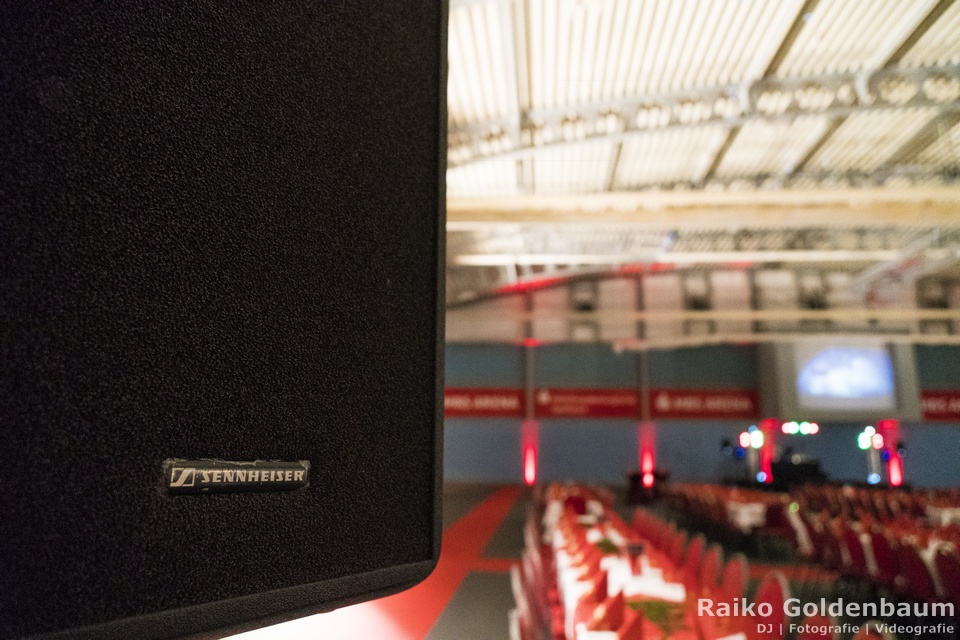 Corporate Event DJ Oranienburg MBS Arena Sennheiser LSP500