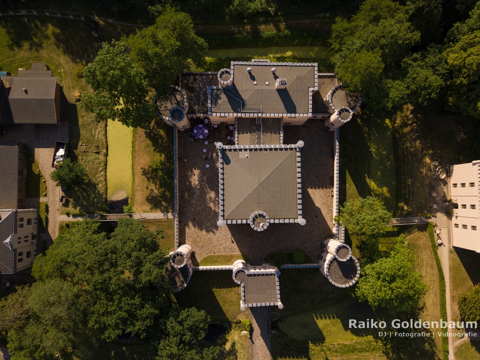 Jagdschloss Letzlingen Hochzeit Drohne