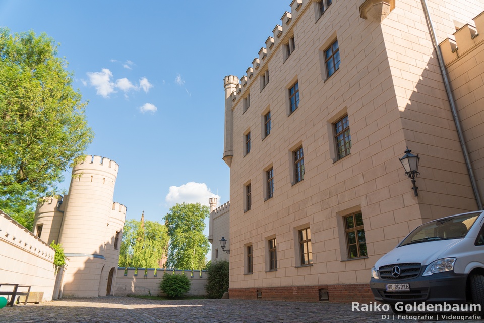 Jagdschloss Letzlingen  Hochzeit Innenhof