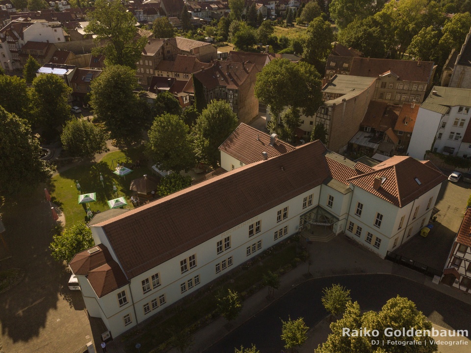 Puschkinhaus Mühlhausen Luftbild