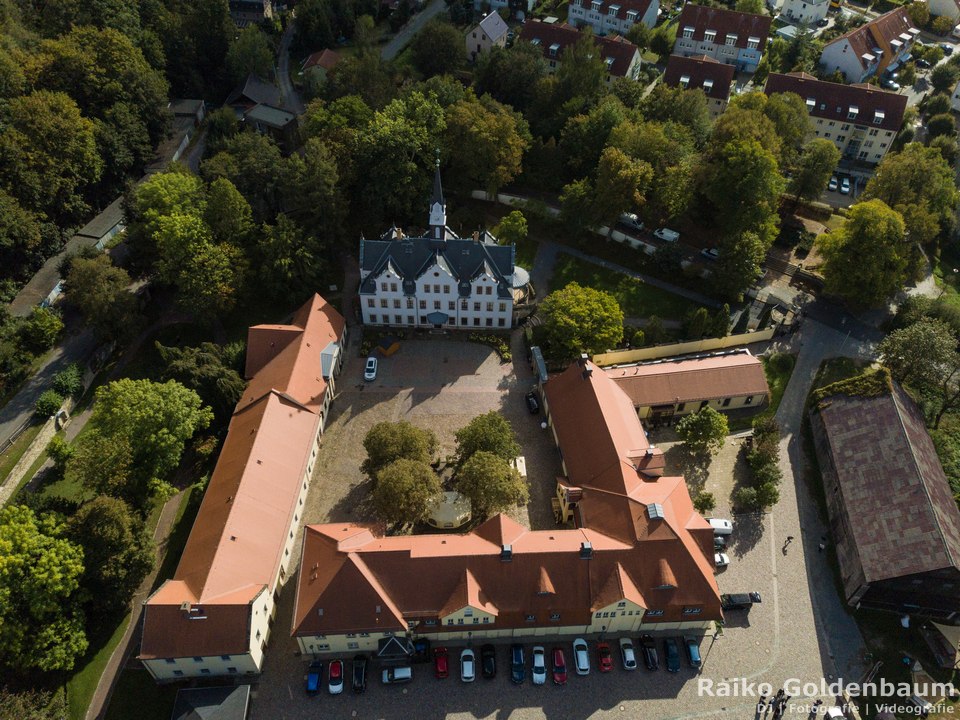 Schloss Burgk Freital Drohne